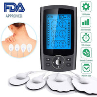 TENS Meridian Therapy Device 24 Mode EMS Massager Portable Multi-Function Muscle Stimulator (AU Plug)