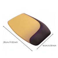 2 Pieces Memory Foam Wrist Pad Set Non-Slip Base for Office Workers, Gamers