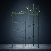 Garden Trellis for Climbing Plants Outdoor, Square POLYPROPYLENE Garden Stakes and Plant Support, Adjustable Tomato and Sweet Pea Plant Stakes