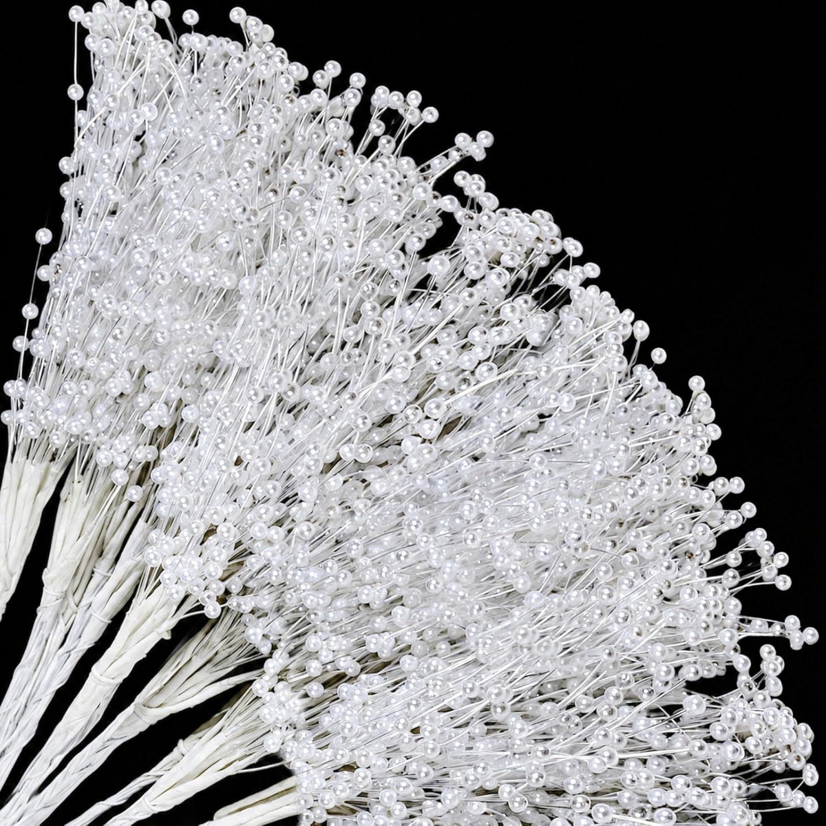 50 Pieces Bead Sprig Plastic Home Decor Holiday