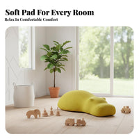 Hippopotamus Pouf Creative Shape creature Stool Soft Padded Seat Multi-Functional for Children, Families, Playroom, Entryway