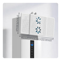 Cabinet Air Conditioner Deflector Attach for Bedroom, Office