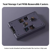 Foldable Hand hand cart Portable foldable surface Cart 360° rotating casters