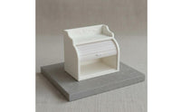 Realistic Design 1:12 Scale Bread Cabinet Miniature Bread Box for Collectors, Kids, Miniature Scene