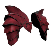 Viking Amazon Shoulder Armor Leather Armor Medieval Renaissance Cosplay Armor
