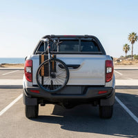 Padded Tailgate Cycle Protection Pad Safeguarding Pickup Tailgate Pad with Straps Secure Protector Long-Lasting for Cyclists, Outdoor Trips
