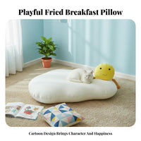 Fried Ovoid Pillow Lounger Petwelcoming Adaptable Lounger Soft and Comfortable Giant Size for Teens, Students, Bedroom