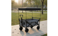Sun Protection Wagon Canopy Rainproof Camping Wagon Roof for Children