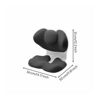 Foldable Seat Cushion Ergonomic Comfort Accessory Pressure Relief for Desk