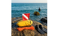 Spearfishing Buoy High Visibility Dive Buoy with Flag Long-Lasting