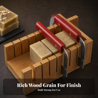Easy to Use Wooden Soap Cutter