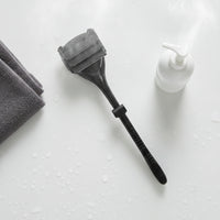Ergonomic Back Shaver with Long Handle Portable Shaver with Long Handle Compact Body Groomer for Travel