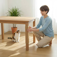 Wear-Resistant Table Leg Scratch Wrap Long-Lasting Sisal Scratch Wrap Easy Installation for Kittens
