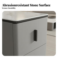 Multi-Drawer End Table Scratch-Resistant Top for Living Room, Homeowners, Adults