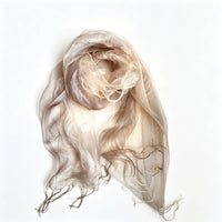 Translucent Scarf Lightweight Rectangular Scarf Gentle Drape for Travel