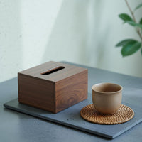 Hotel Amenity Tray Set Minimalist Design Tissue Box Holder Set for Homestays