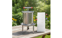 Honey Press with Strainer Bags Stainless Steel Honey Press Heavy Duty Kitchen Tool for Hobbyists