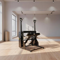 Pilates Stability Chair Padded Seat Home Exercise Chair Foot Stage Exercise Equipment