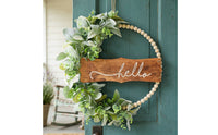 Fake Flowers Artificial Flower Wreath Realistic Look Home Decor Never Fade for Garden