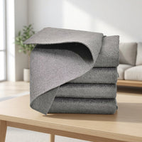 Thickened Magic Cleaning Cloth, Microfibre Cloth, Magic Wipe Bathroom Drying, Without Streaks, Lint-wicking Absorbent 5-Pack
