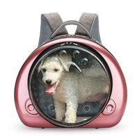 Portable Pet Backpack, Breathable Cat Carrier, Space Capsule Style, Large Capacity