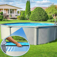 33 Pieces Flexible Pool Liner Clamp Strips Replacement Pool Liner Fixing Strips High-Quality Coping Strip Heavy Duty