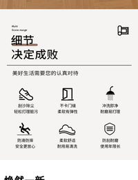 玄关门口进门地垫入户门垫卡通门外室外线圈脚垫猫咪入门地毯垫子 丝圈-牛仔咖啡狗 60*90cm【除尘刮泥,干净回家】