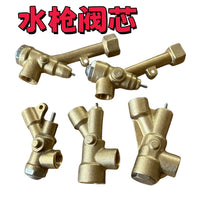 全铜350公斤超高压水枪配件陶瓷阀芯 水枪阀门开关水枪阀门三通芯