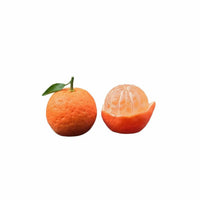 Cute Design Lychee Tangerine Car Decoration Auspicious Fruit Shaped Car Decor Creative