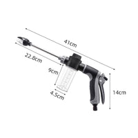 Foam Cannon with Extension Wand Ergonomic Spray with Foam Bottle Compatible