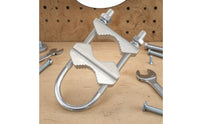 U-Bolt Pipe Clamp M8 Pipe Clamp with Saddle Zinc-Coated-Bolt with Saddle Plate for Installers, Hobbyists