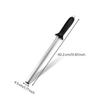 Crystal Sharpening Rod Long-Lasting Crystal Coated Honing Tool Portable