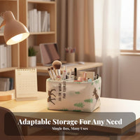 Foldable Organizer Box exposed-top Top Design Foldable container with Divider Stackable