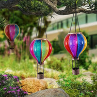 Solar Hot Air Balloon Lantern Hanging Hot Air Balloon Lantern Weather Resistant