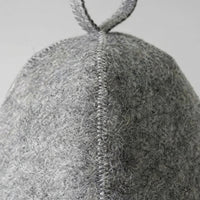 Sauna Hat for Women and Men with Thickened Wool Felt for Steam Room, Extra Long 81cm Coverage for Enhanced Heat Protection, Comfortable Design