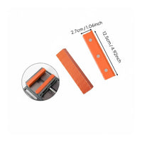 2 Pieces Nylon Vise Jaw Pads Non-Marring Attachable Vise Clamps Anti-Slip