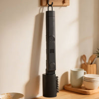 Electric Grill Brush Black Angled Grill Brush Easy to Clean