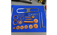 Bottom Bracket Tool with Adapters Anodized Bottom Bracket Press Tool Knurled for Cyclists