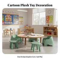 Small Plastic Chair with Backrest long-lasting young child Seat no-tools-required Assembly