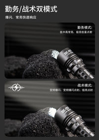 LOOP露普SK07战术远射手电筒2800流明3000毫安电池户外强光LED