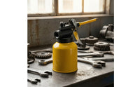 Oil Sprayer with Trigger Compact Hand-Operated Oil Pump Lubricant Dispenser for Mechanics, Machinists, Machine Maintenance, Workshop, Garage