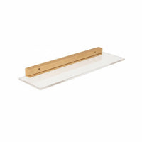 Floating Acrylic Shelf Minimalist Design Display Ledge Space Saving for Students
