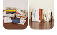 Creative Scarecrow Bookend, Solid Wood Desk Book Organizer