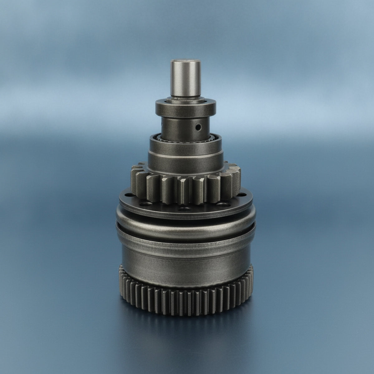 One-Way Starter Clutch Direct Replacement Starter Clutch Gear Assembly Compatible Motorcycle Part for Mechanics, Engine Rebuild