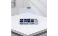 180 Pieces M3 M4 Screw and Nut Set Assorted Sizes M3 M4 Screw Assortment Commonly Used Parts Model Car Repair Set for Workshop