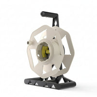 Cable Spool Holder Portable Cable Reel Sturdy Construction for Floor Placement, Hand-Held Use