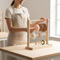 Wooden Ribbon Organizer Easy to Organize Wood Ribbon Organizer Burrsmooth Finish