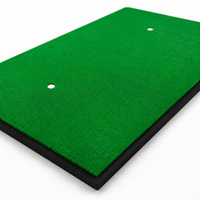 Golf Practice Equipment, Home Practice Simulator, 90cm, Driver Compatible, Thick EVA Mat, Indoor & Outdoor Use