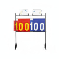 Scoreboard Portable Floor Standing Scoreboard Flip Score Board for Referees