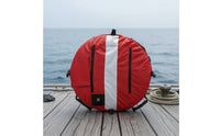Inflatable buoys with Flag High Visibility Inflatable buoys Portable floats Marker for Divers, Boating